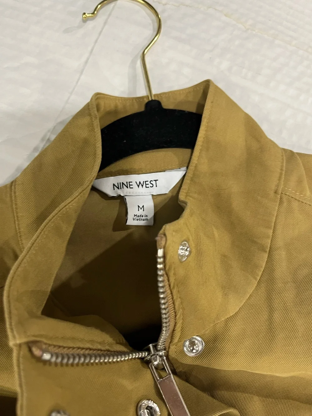 NINE WEST BELTED UTILITY JACKET - Picture 5 of 14